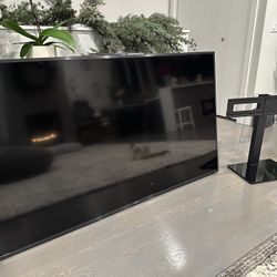 Samsung 65” 4K Smart TV + Stand – $350