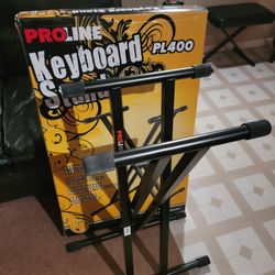 PROLINE DOUBLE BRACED KEYBOARD STAND 