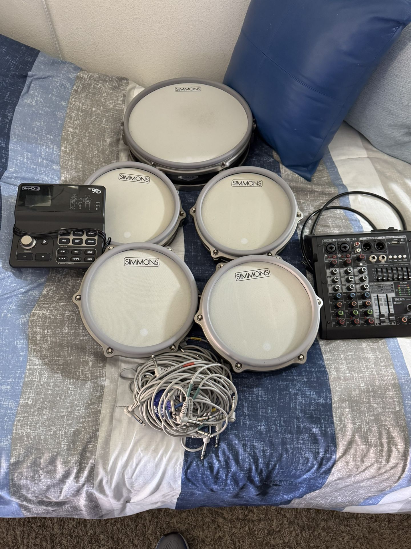 Simmons Electronic Titan 70 Drum Pads, Module