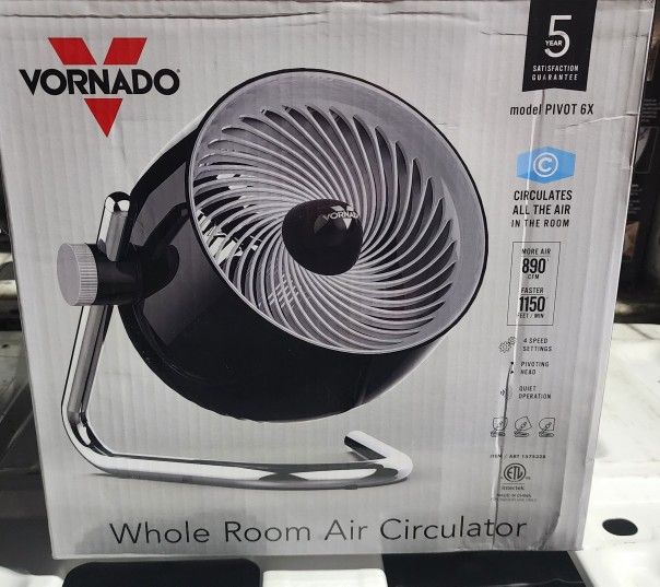 Vornado Pivot 6x Fan.