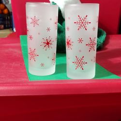 Christmas Drinking Glasses 