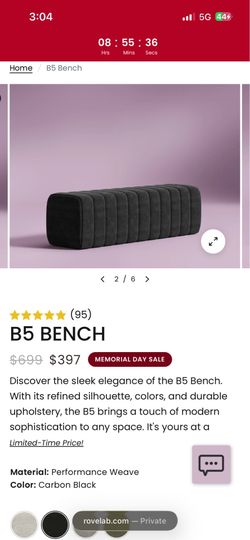 Rovelab B5 bench