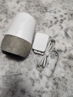 Original Google Home Smart Speaker with Voice Assistant