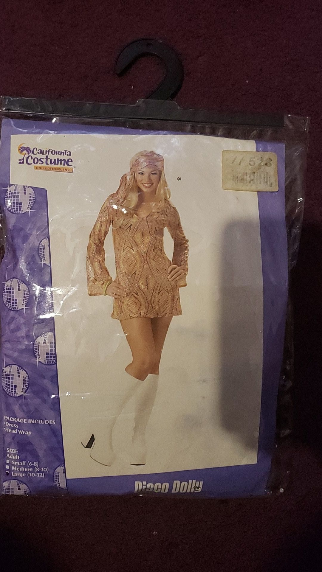 Women Halloween Costume Disco girl costume