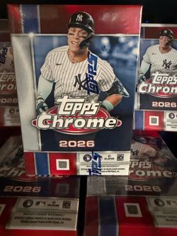 2026 Topps Chrome Baseball blaster box