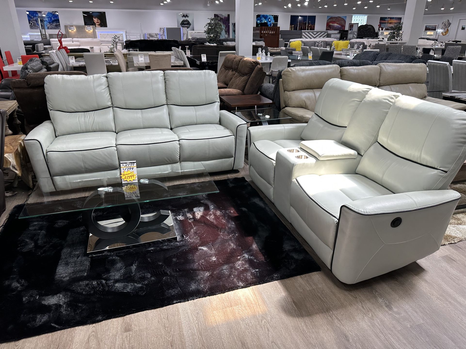 ๐บ๐ธ ๐บ๐ธ POWER RECLINING SOFA AND LOVESEAT