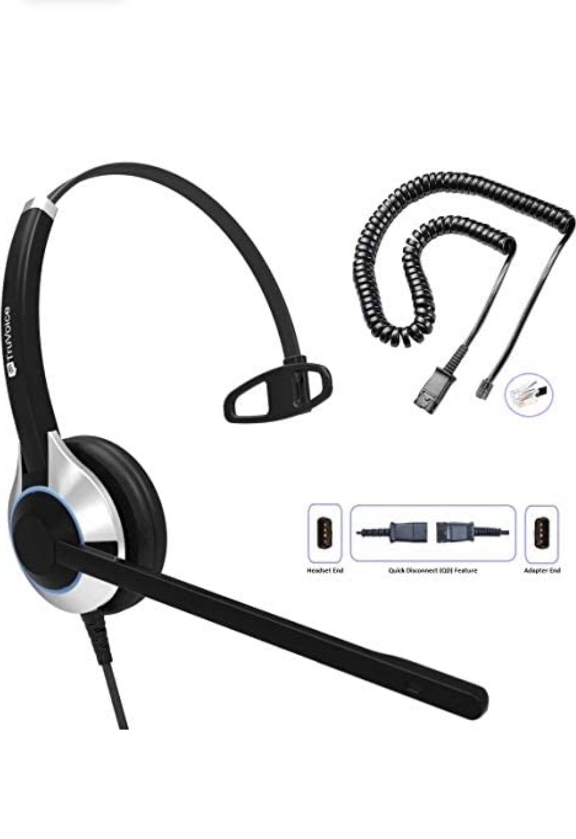 NWT TruVoice HD-500 Deluxe Headset