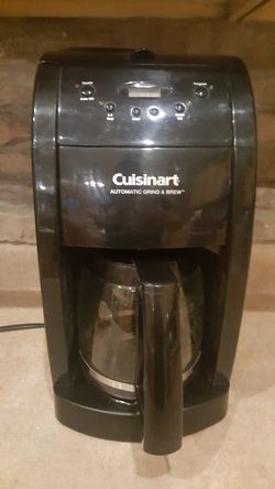 Cusinart coffee maker grind and brew works perfectly