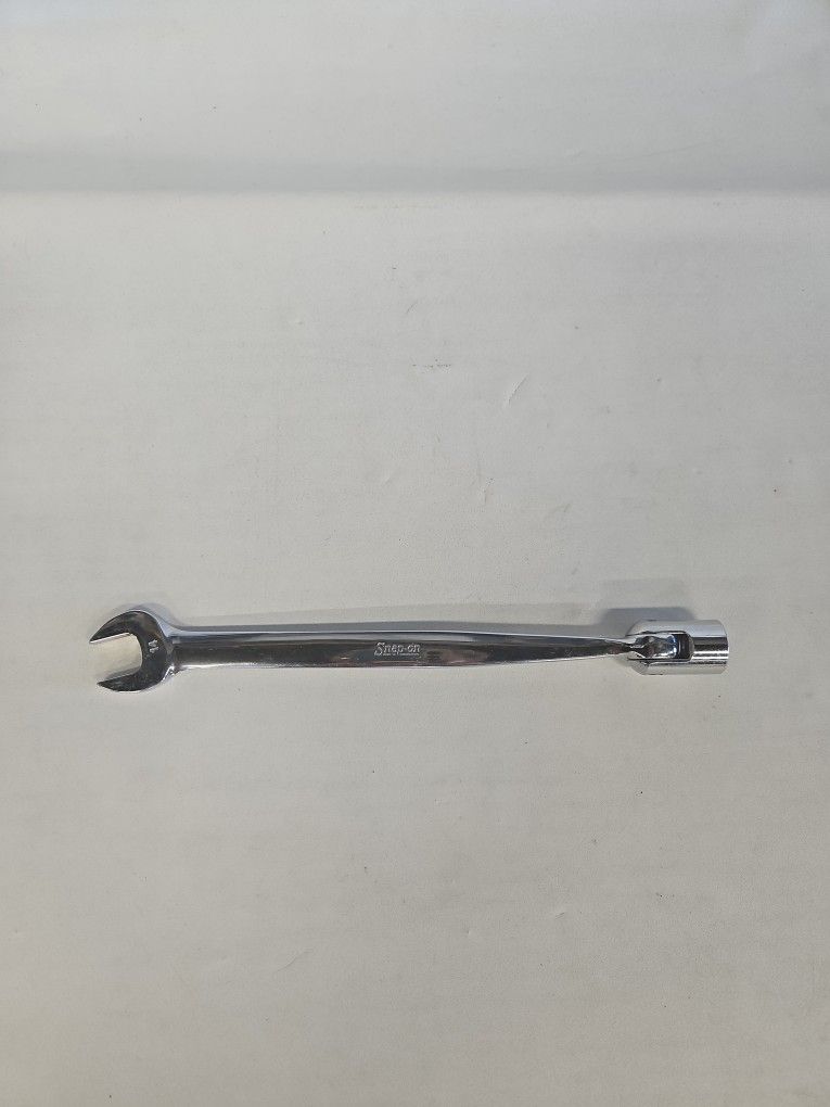 Snap On FHOM14 14mm 12 Point Fkex Head/Open End Combination Wrench 815235-14