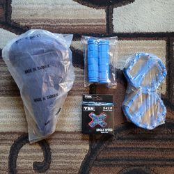 NEW Bicycle Bmx Parts Bundle Blue