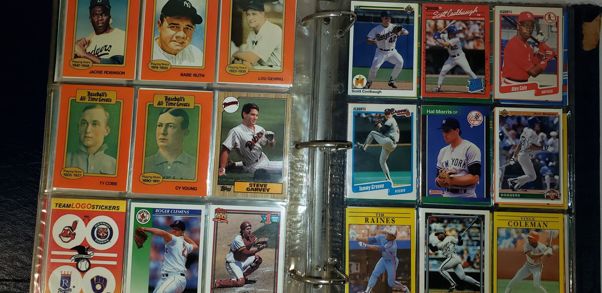 Collectable Basebal Cards