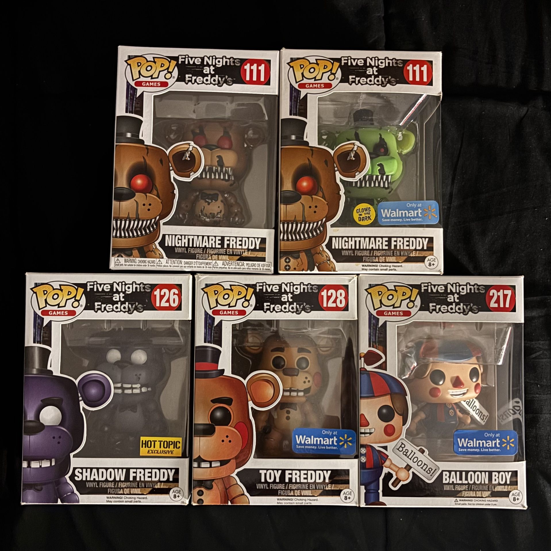 FNAF Funko Pop Bundle