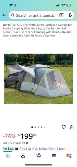 Joytitus SUV Tent Brand New 