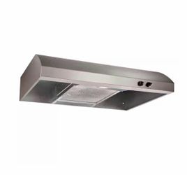 30 in. 270 Max Blower CFM 4-Way Convertible Under-Cabinet Range Hood with Light in Stainless Steel
