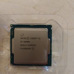 Intel i5-6600K Processor
