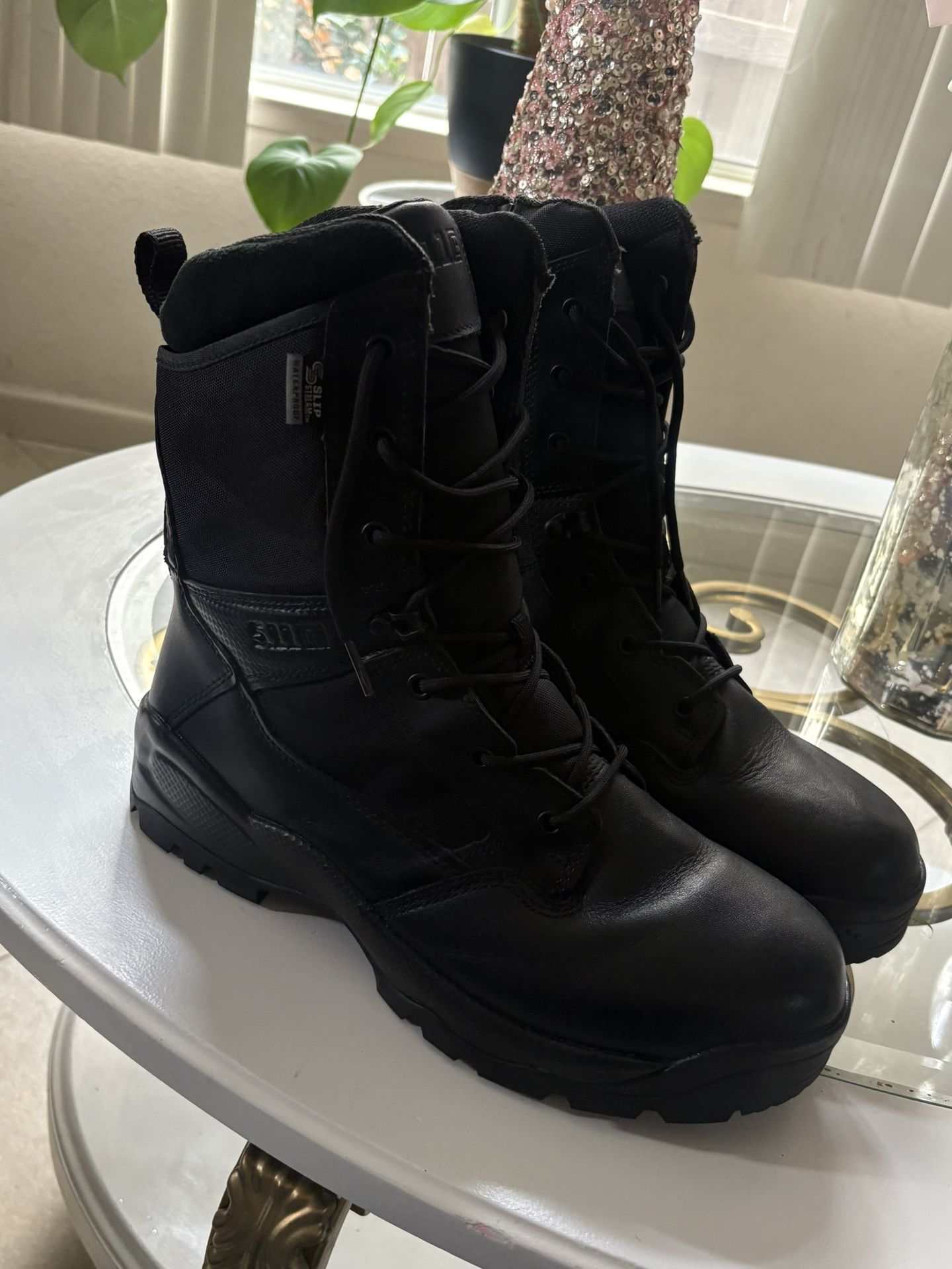 Black Work Boots