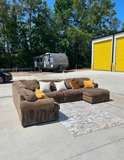 Brown couch