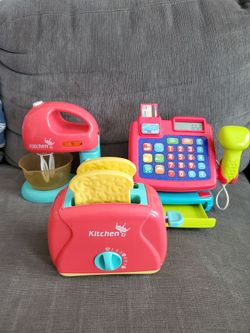 Kids Kitchen Toys & Register