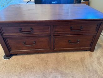 Coffee Table With Lift Top And Drawers