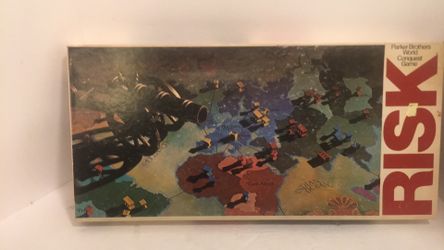 Vintage 1(contact info removed) Edition Risk Board Game Parker Brothers #44 2-6 Players Complete in excellent condition. 