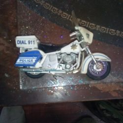 1960 Matchbox Metro Cop Motorcycle 