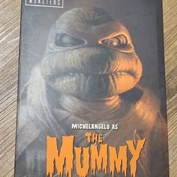 NECA Teenage Mutant Ninja Turtles Michelangelo as The Mummy Action Figure