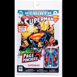 McFarlane Toys Page Punchers 3" SUPERMAN + Superman Comic