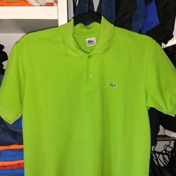 Green Lacoste Shirt 