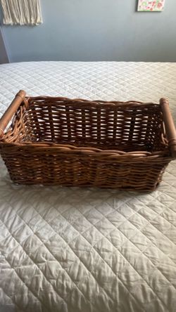 Long rattan Basket 🧺/ canasta larga