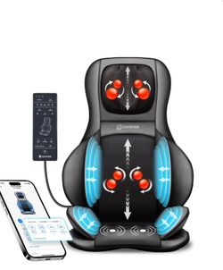 COMFIER Shiatsu Neck & Back Massager With Heat And App Control