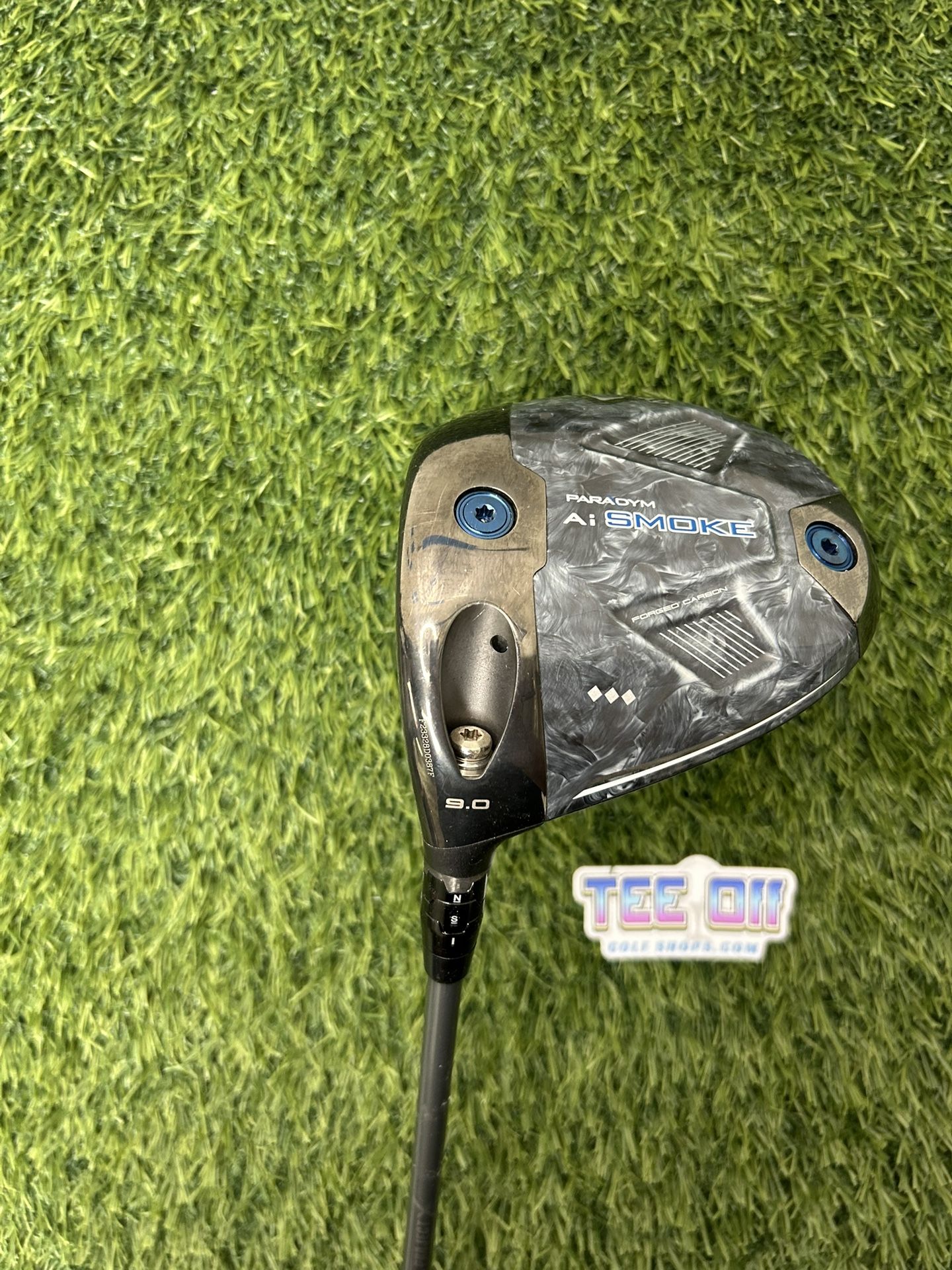Callaway Ai Smoke Triple Diamond Driver 9 Loft Denali Regular Flex Golf Pride LH