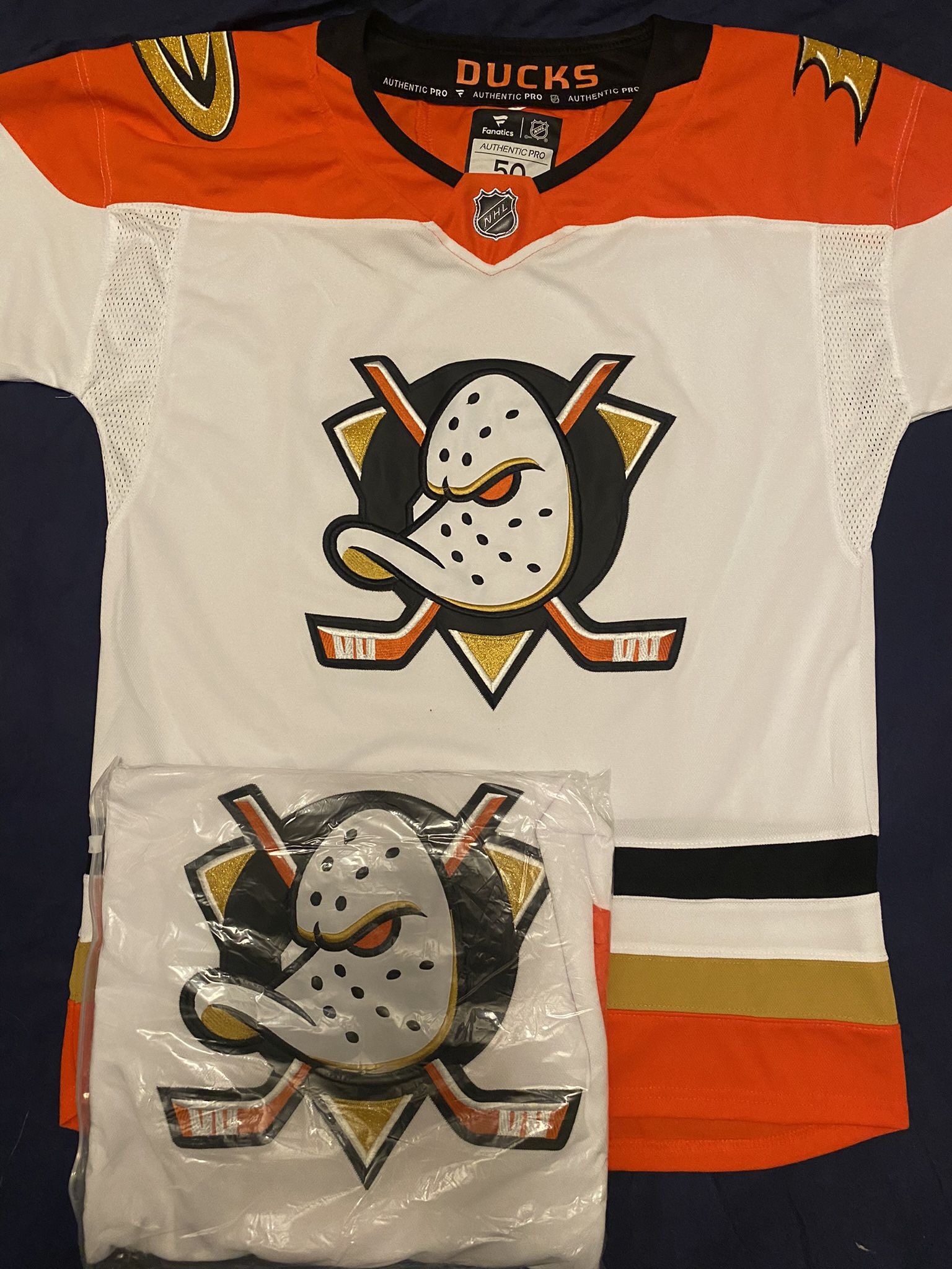 Anaheim Ducks White away Alternate 2025 Jersey🏒