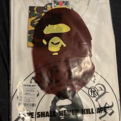 Bape  White And Black L