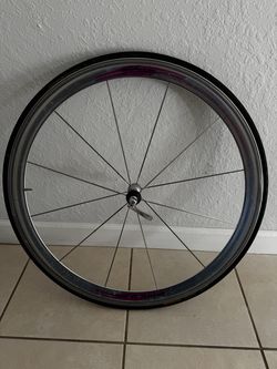 700C Campagnolo Shamal 12-HPW Titanium Front Wheel,