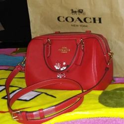 Coach CM862 Disney x Coach Rowan Satchel