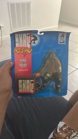 1993 Shaq Attaq King Of The Paint Action Figure Orlando Magic 90s toy Kenner
