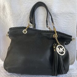Michael Kors Purse - MK Bennet Medium Tote Bag Black