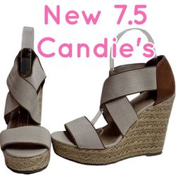 New 7.5 Women's Wedge Heels Shoes