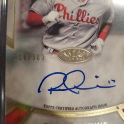 2021 Topps RYHS HOSKINS Autograph 6/300