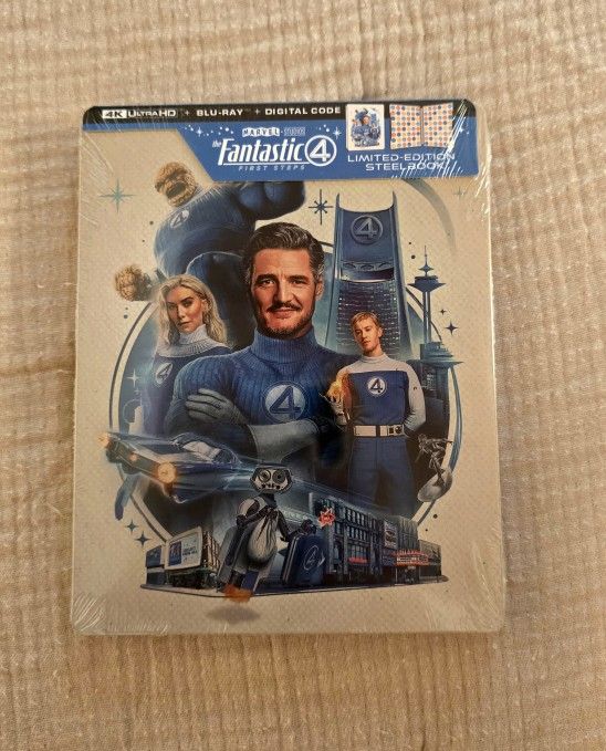 The Fantastic Four: First Steps 4K Steelbook