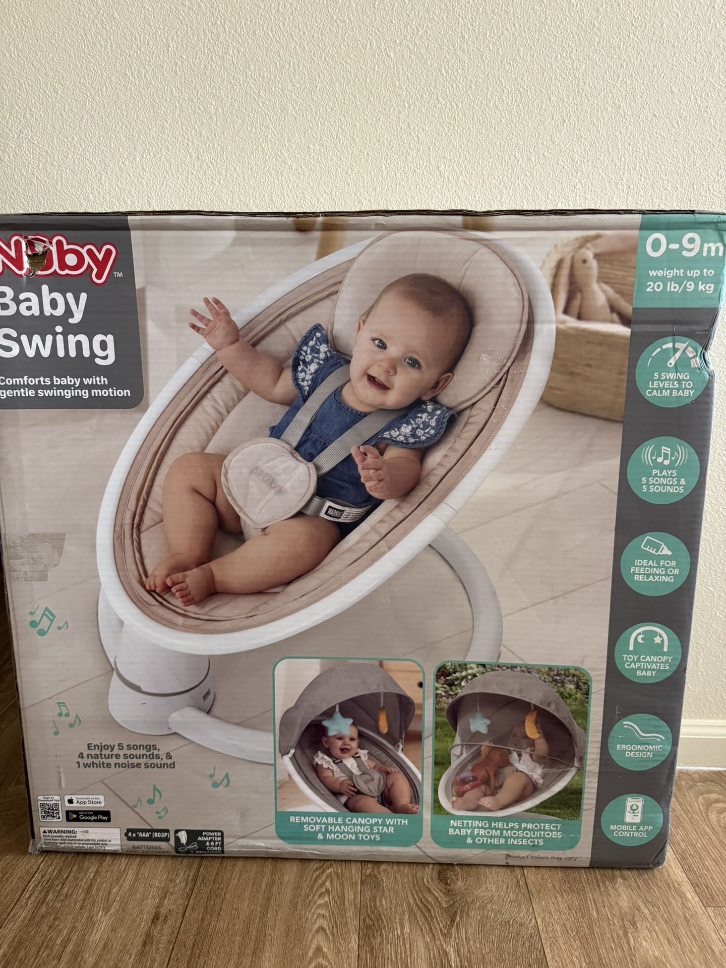 Nuby Smart Baby Swing & Bouncer