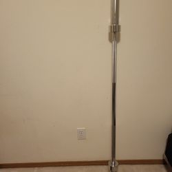 CAP Barbell 5-foot Solide Olympic Bar, Chrome (2-inch)