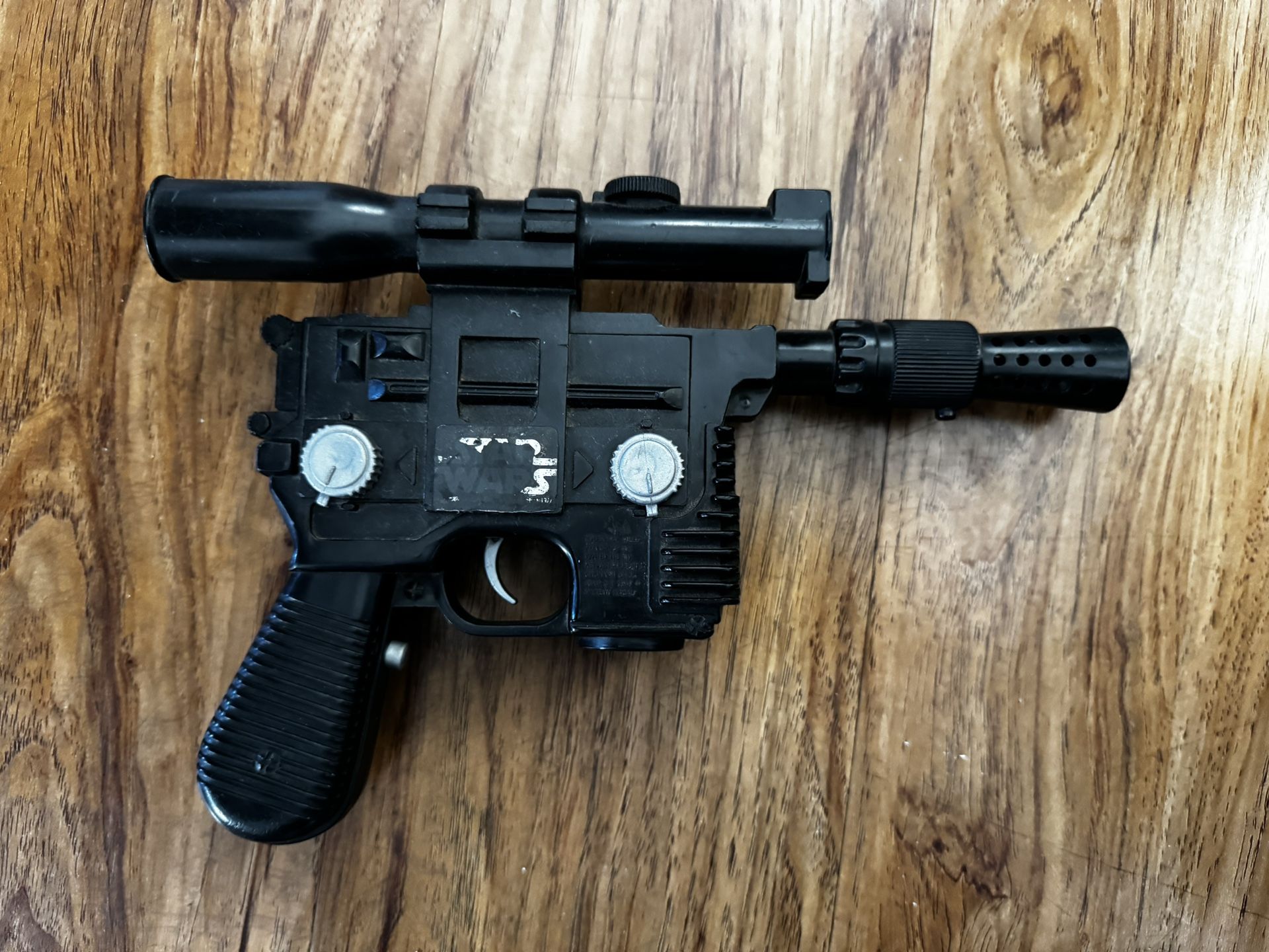 Vintage Star Wars Kenner Laser Pistol 1978 Han Solo Blaster TESTED