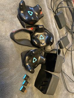 Vive 2.0 trackers + 1.0 base stations