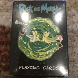 Rick And Morty Playing Cards New Sealed Poker Cards