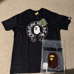 Black Bape Shirt X Chrome Hearts
