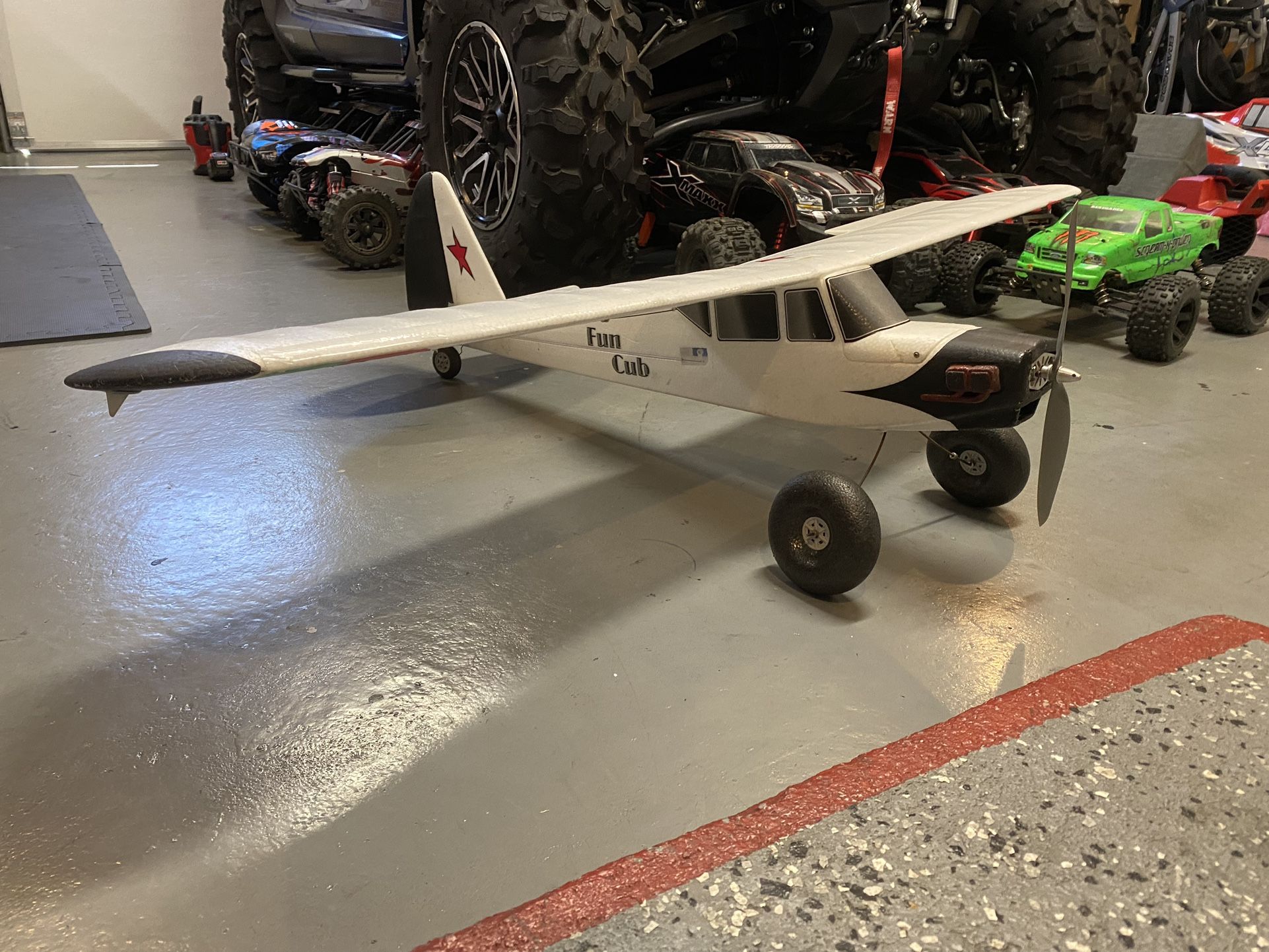 Multiplex Fun Cub XL. BNF. Excellent Shape. Plane RC