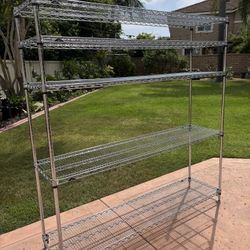 Metro Shelving Rack In Good Condition No Rust