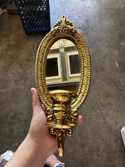 Gold Mirror Candle Wonce