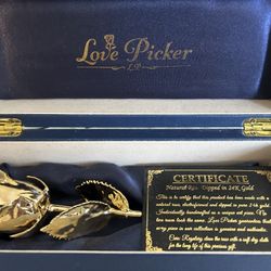 Gift Gold Rose $30 Originally $150